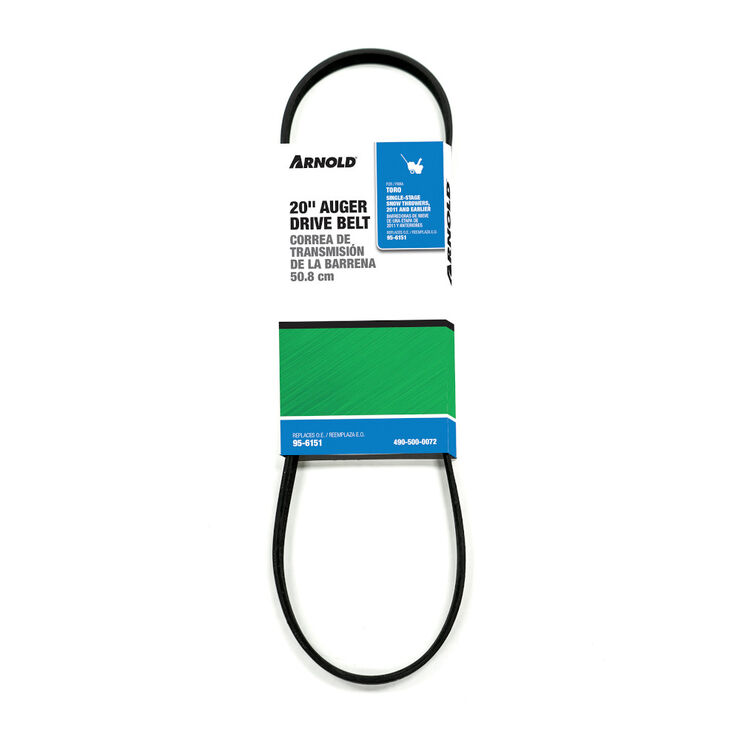 Snow Blower Auger Drive Belt