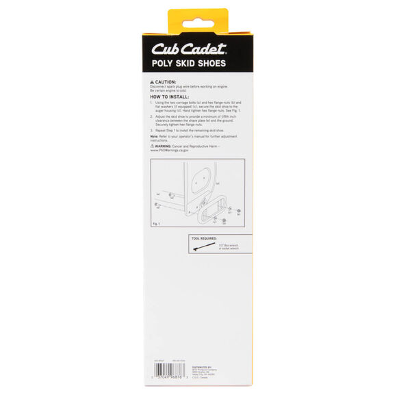 Blue Polymer Slide Shoe