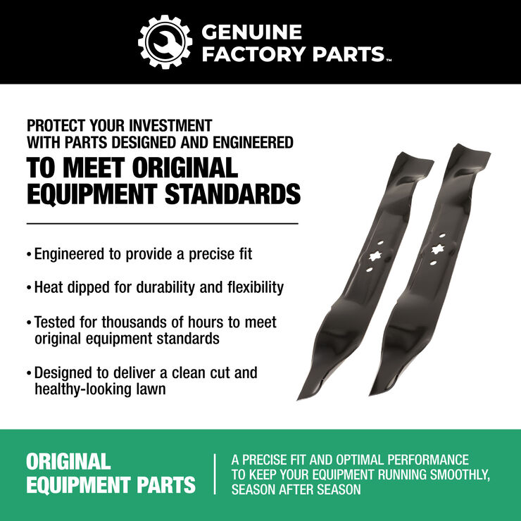 Xtreme&reg; Blade Set for 42-inch Cutting Decks