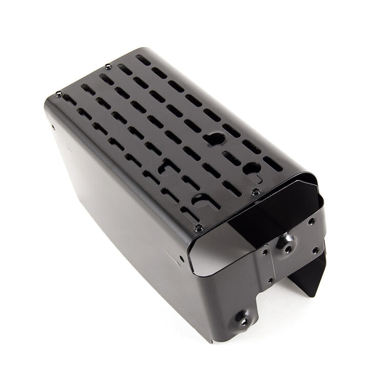 Muffler Shield W/Extension &#40;Powder Black&#41;