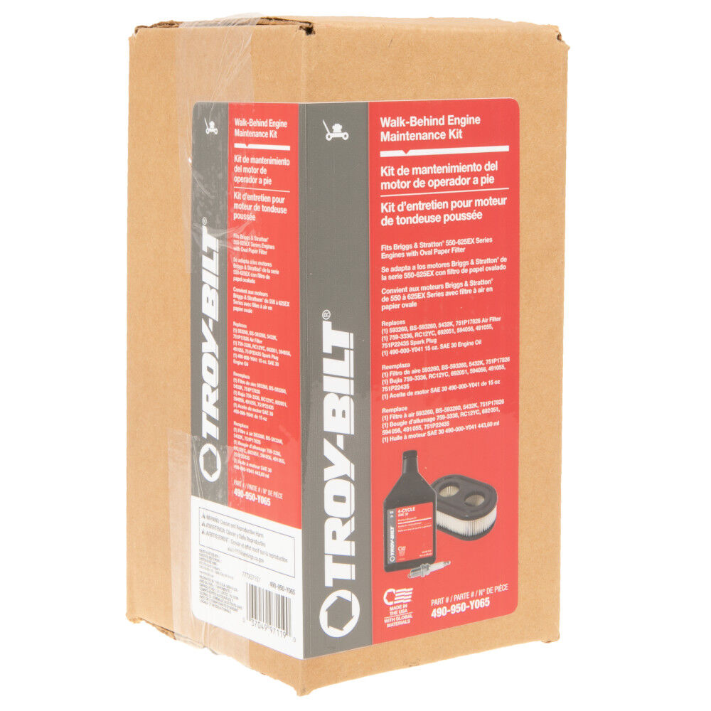 Walk-Behind Engine Maintenance Kit - 490-950-Y065 | Troy-Bilt US
