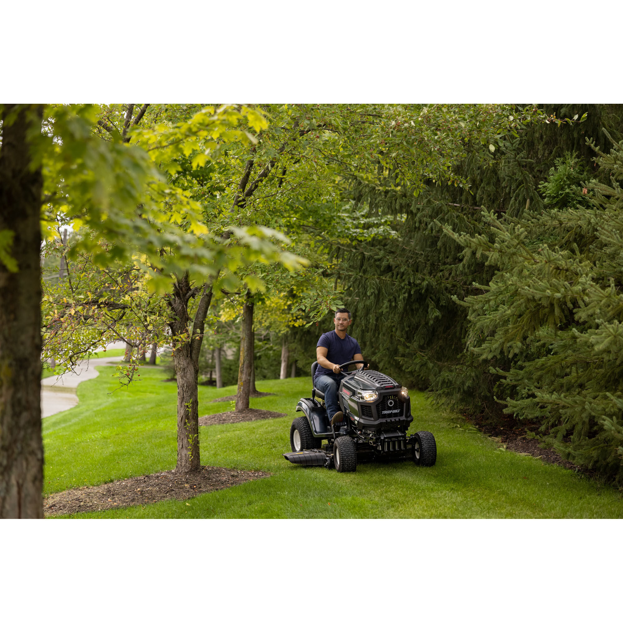 Troy bilt xp online riding lawn mower