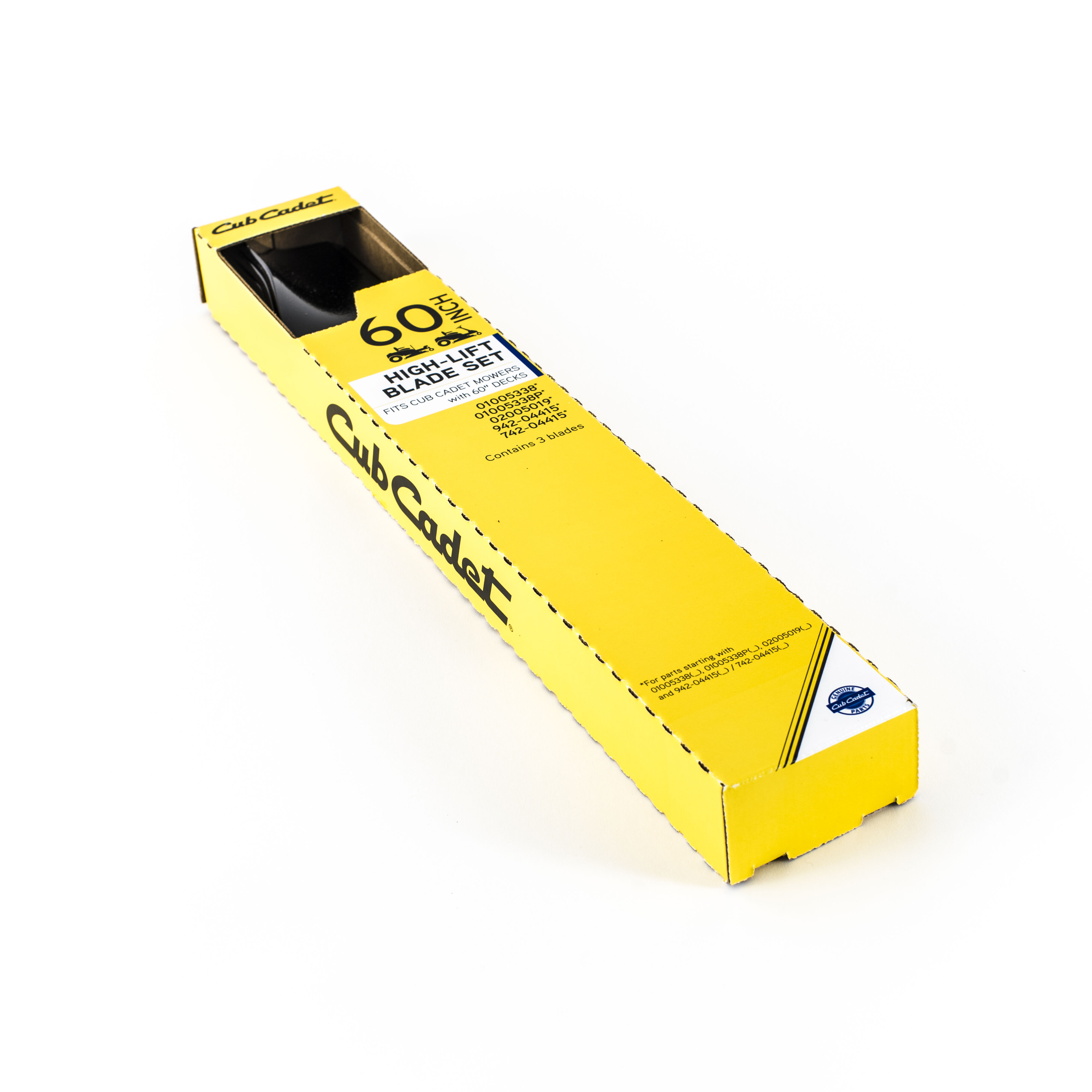 High Lift Blade Set for 60-inch Cutting Decks - 490-110-C163