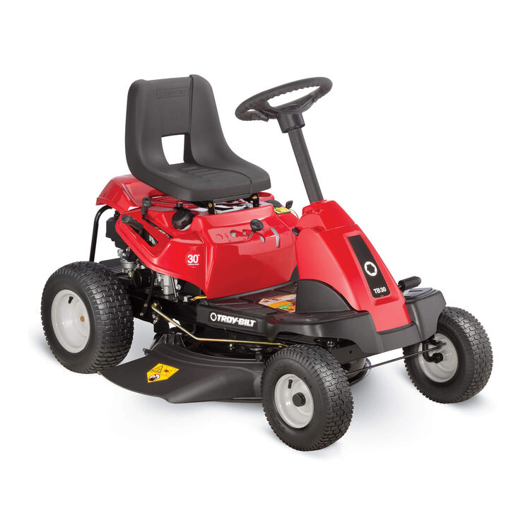 how to start a troy bilt riding lawn mower