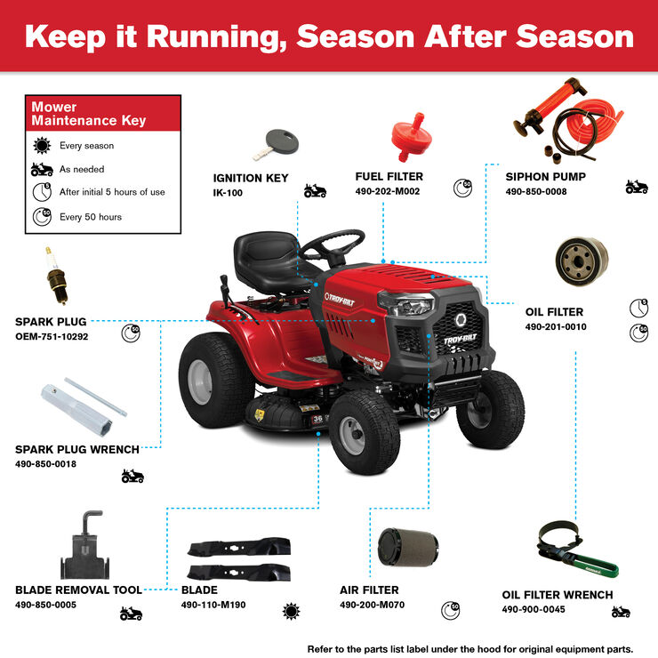 Pony 36 Riding Lawn Mower 13a777by066 Troy Bilt Us