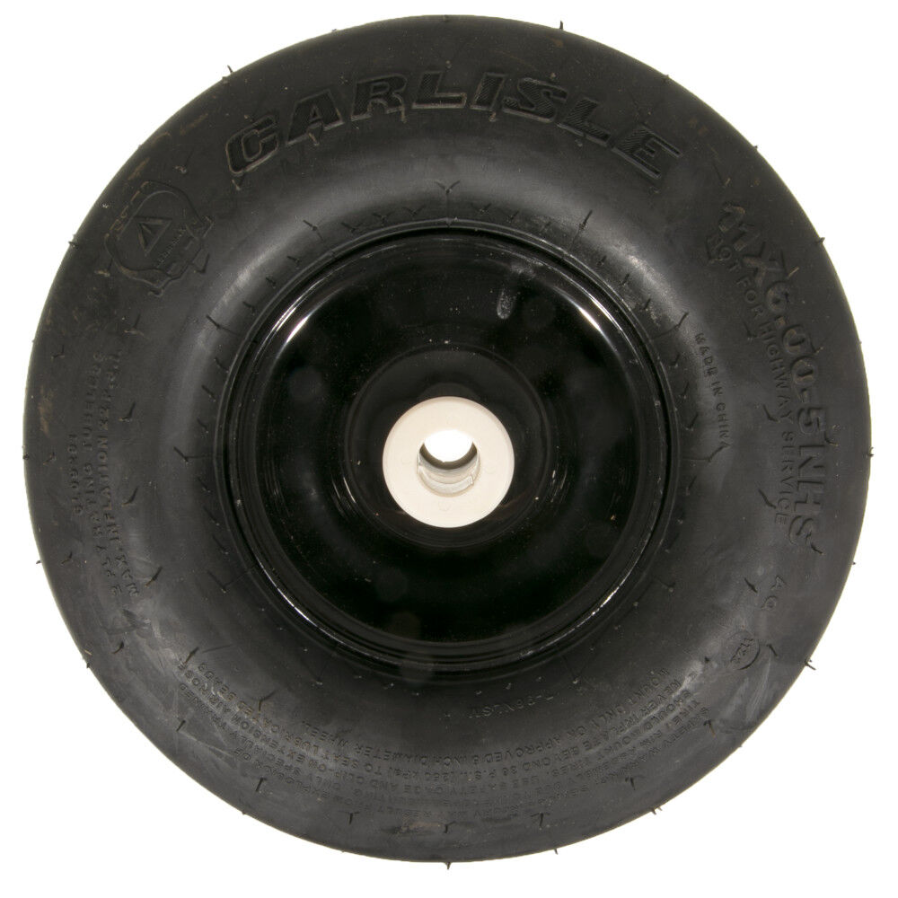 Front Air Filled Caster Wheel Assembly (Black) - 634-05664A | Troy