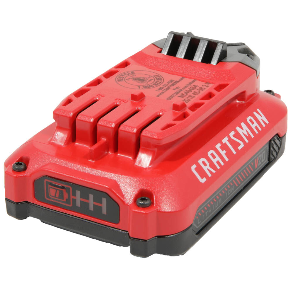 Craftsman 20v 2.0 best sale battery