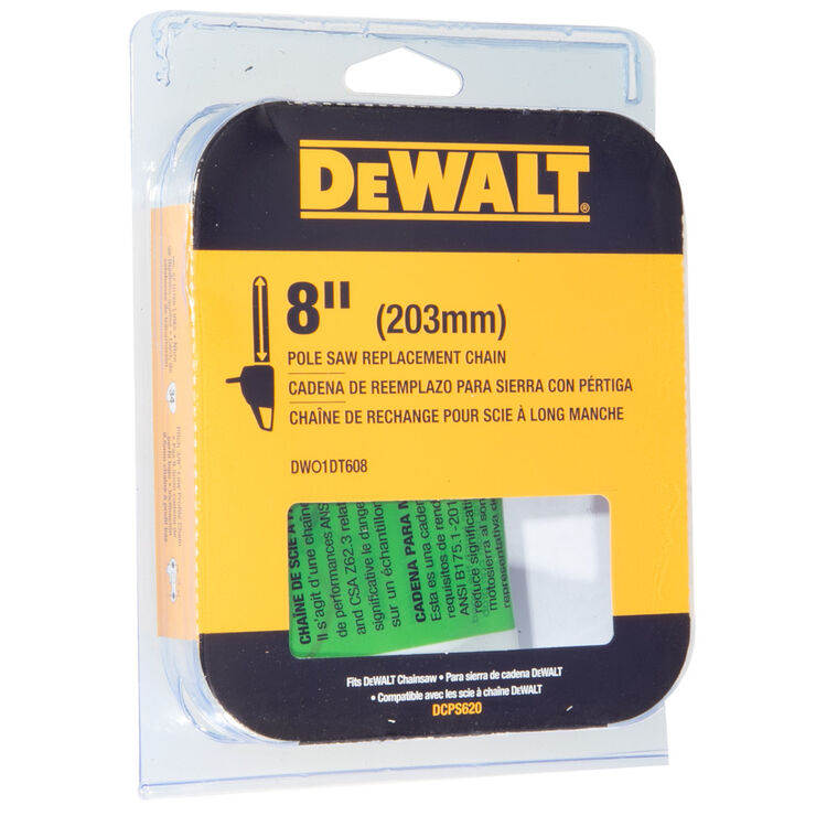 POLE SAW 8" CHAIN DWO1D 49AMPS8C939 TroyBilt US