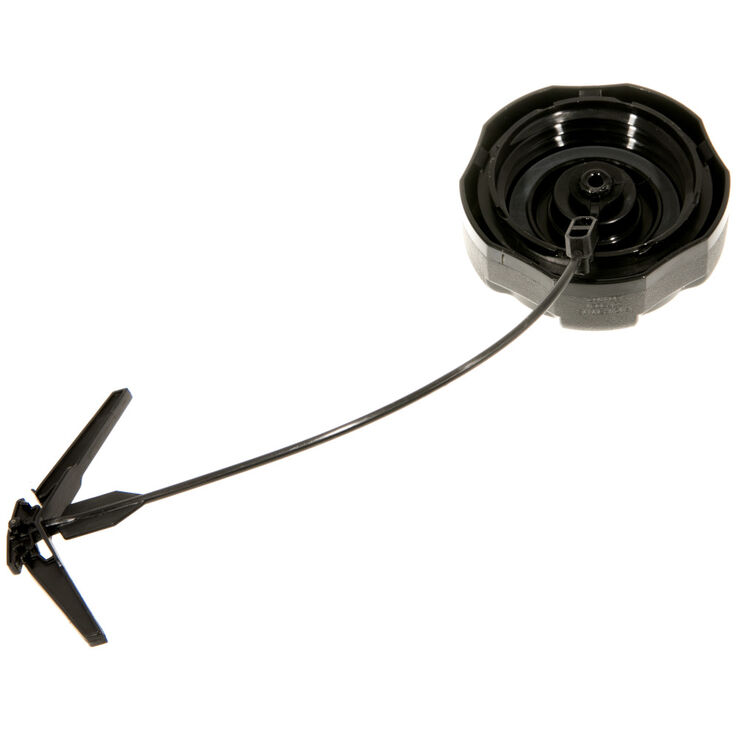 CAP-FUEL  W/TETHER  VENTED