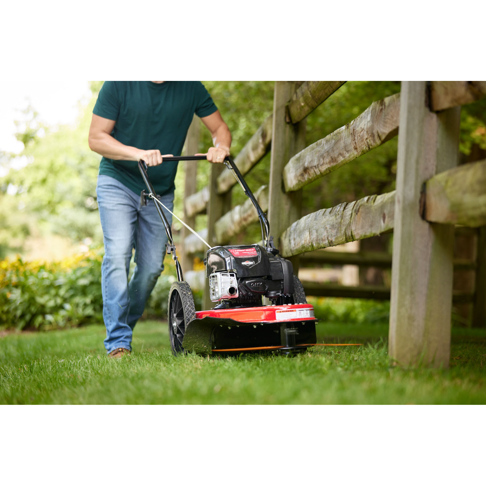 Troy bilt wheeled string trimmer outlet