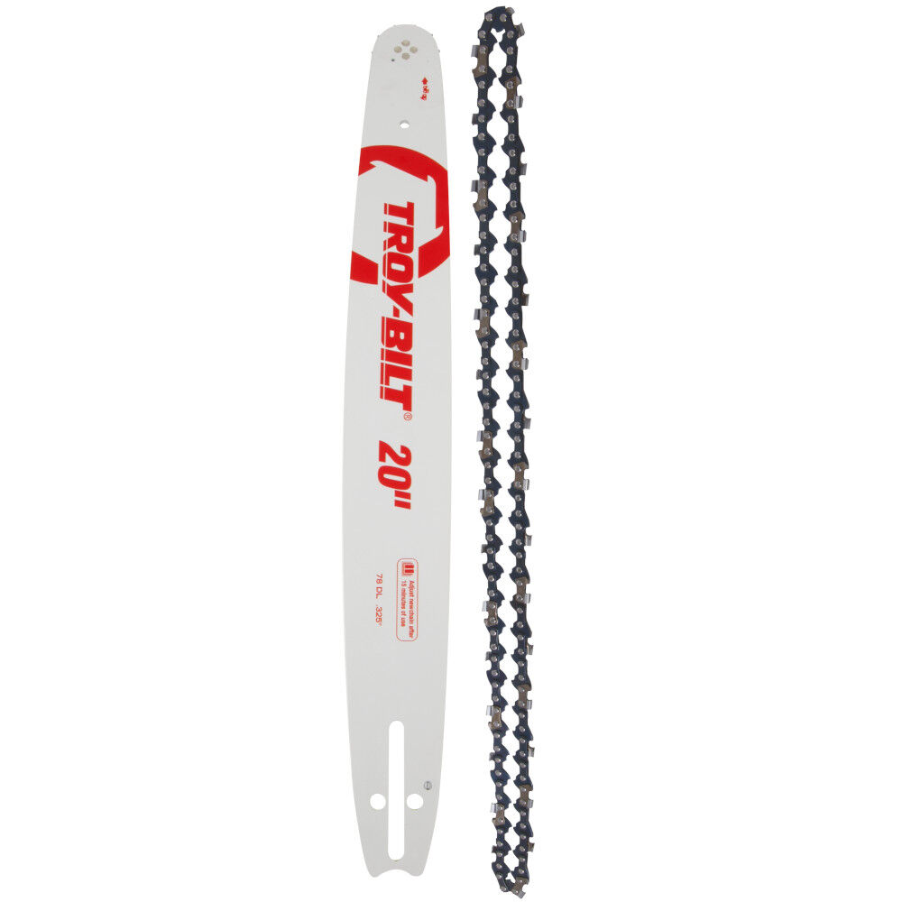 20-inch Bar and Chain Combo - 490-700-Y121 | Troy-Bilt US