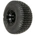 20&quot; x 8&quot; Riding Mower Rear Wheel Assembly &#40;Black Rim&#41;