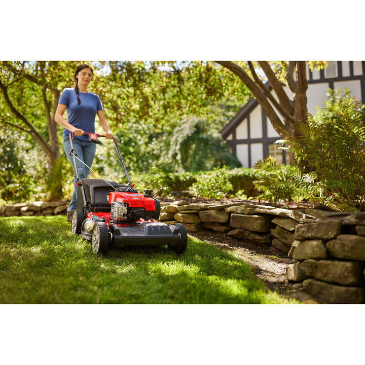 BLACK+DECKER 140cc Gas 21 in. 3-in-1 Forward Push Lawn Mower