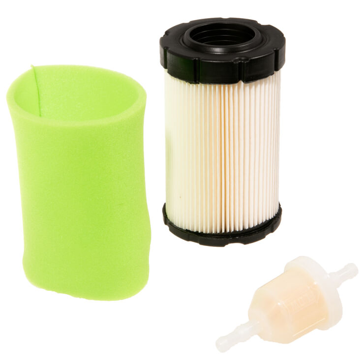 Troy-Bilt Air Filter with Pre-Filter and Fuel Filter Kit - 490-950-Y058