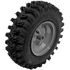 Wheel Assembly &#40;13 x 4 x 6&#41; &#40;LH&#41; &#40;Gray&#41;