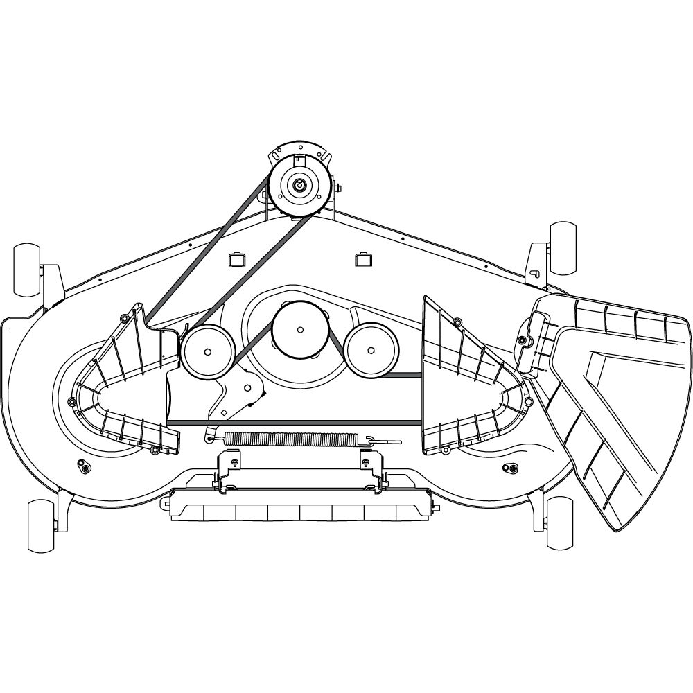 Troy bilt top xp belt diagram