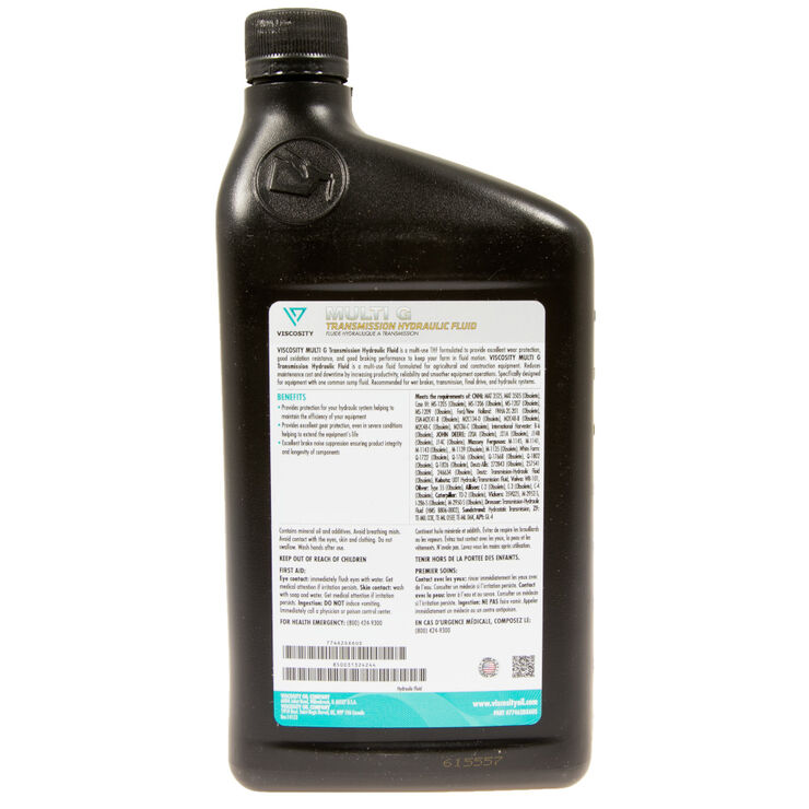 Multi G Transmission Hydraulic Fluid 77462DX6US TroyBilt US