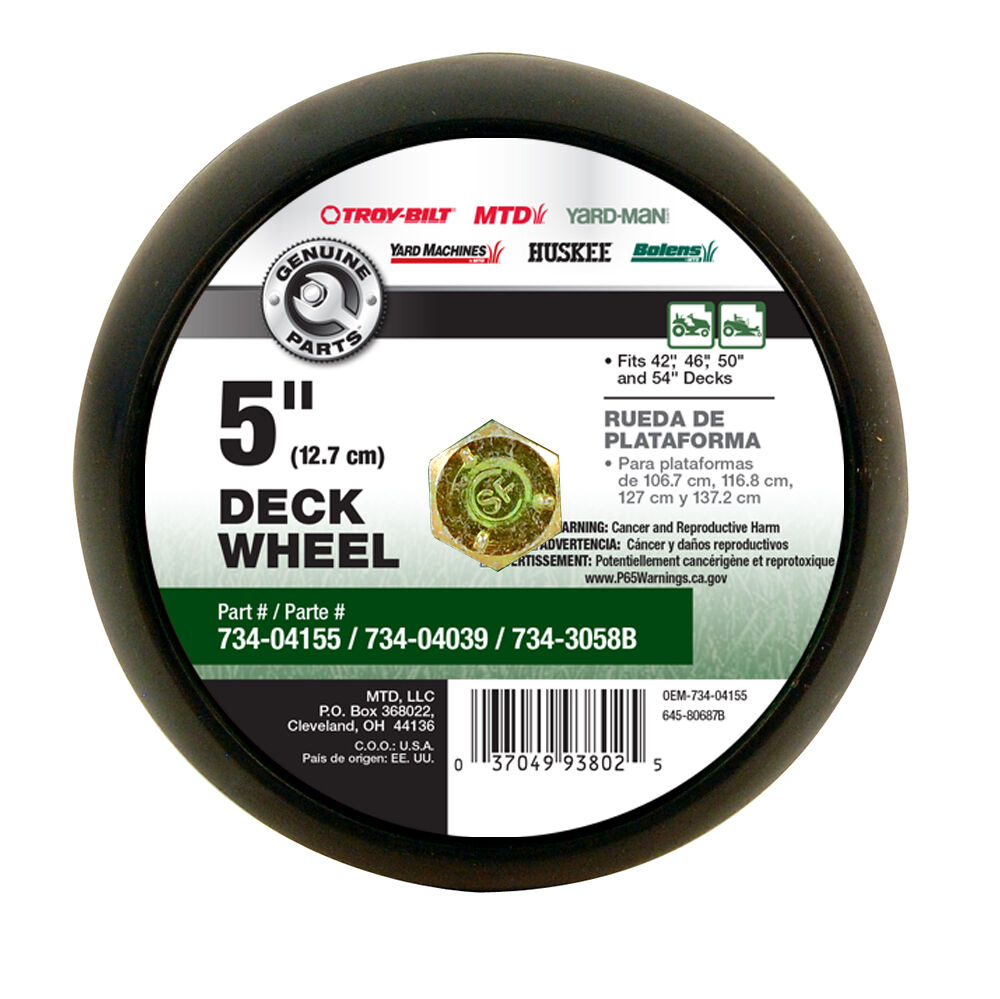 Troy bilt outlet deck wheels