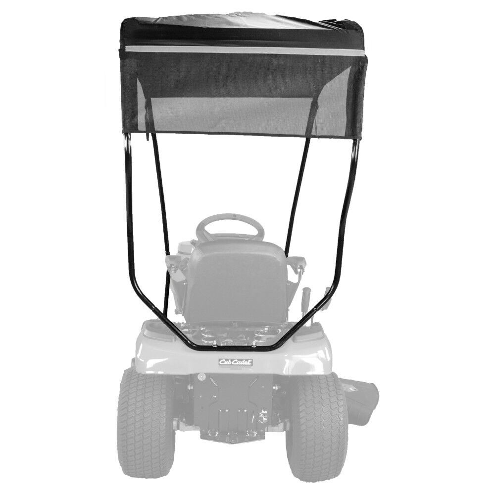 Sun shade for discount riding lawn mower