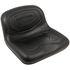 Med Back Seat, Black (3Pt) 