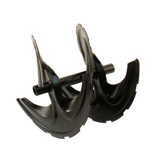 26" Spiral Assembly (RH) (Powder Black)