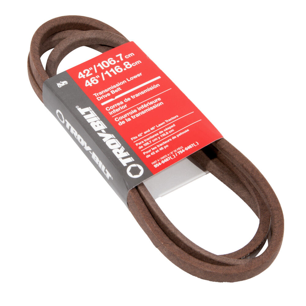 Troy bilt 46 deals inch deck belt replacement