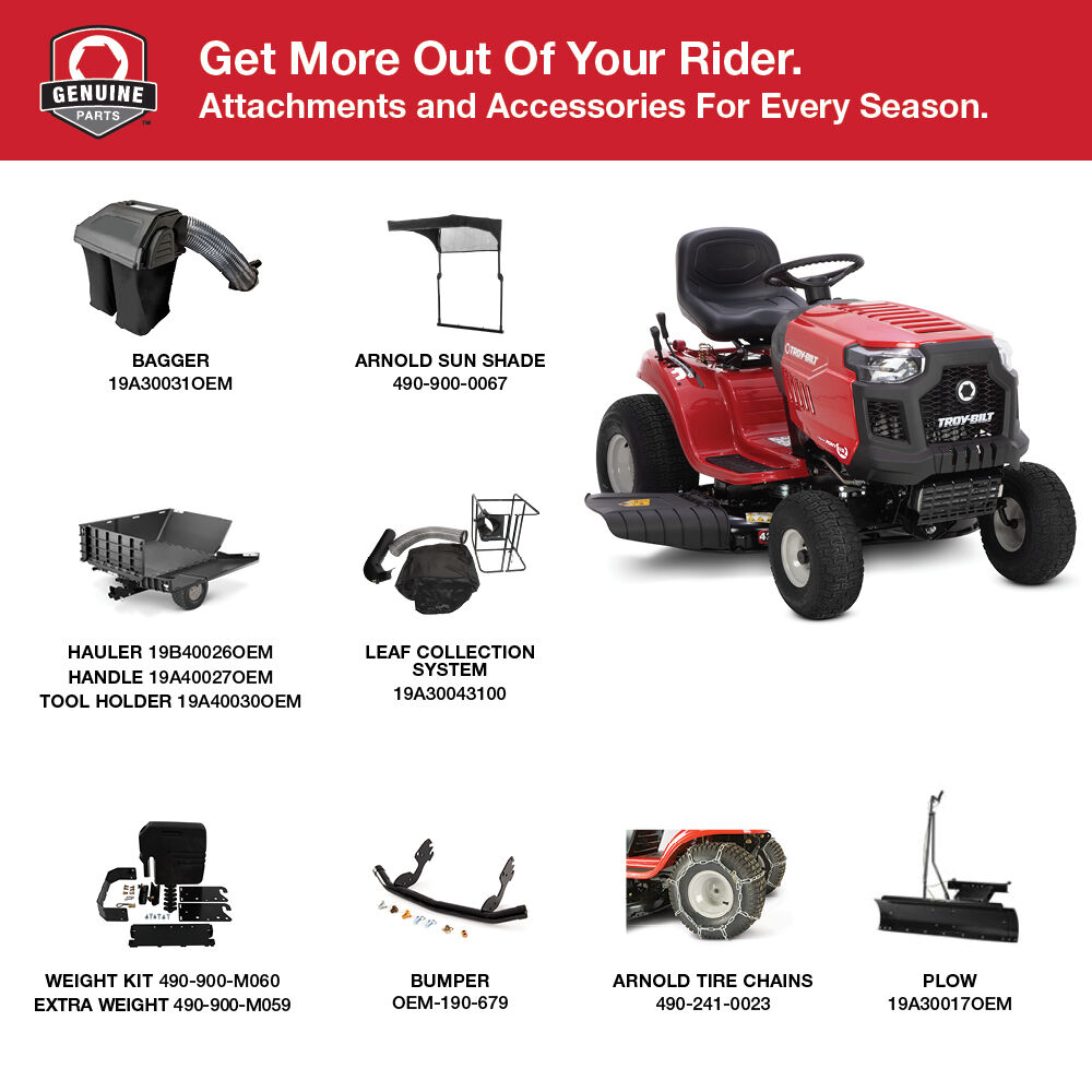 Troy Bilt Pony 42 Riding Lawn Mower Troy Bilt US