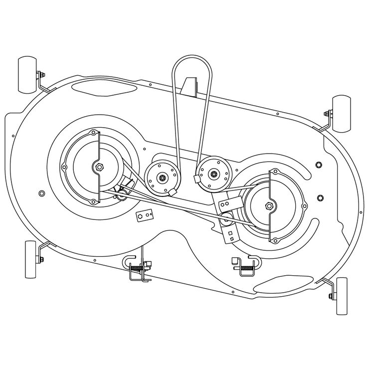 Riding Mower 46inch Deck Belt 95404219 TroyBilt US