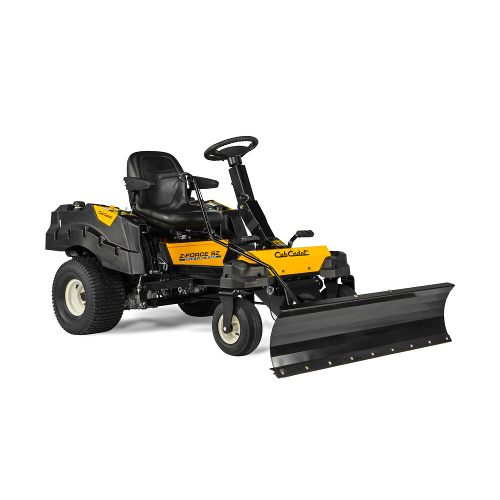 Troy bilt best sale lawn mower plow
