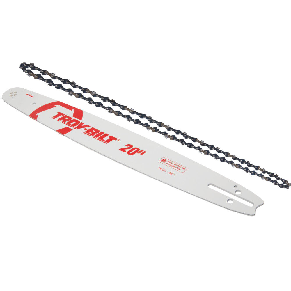 20-inch Bar and Chain Combo - 490-700-Y121 | Troy-Bilt US