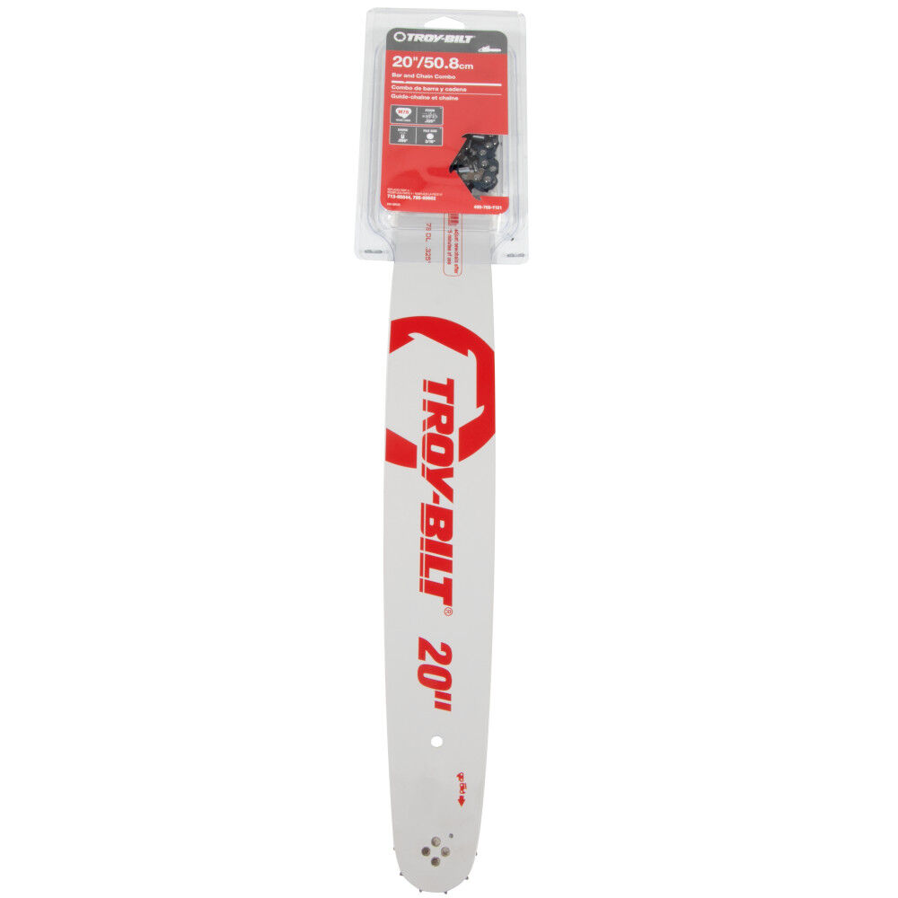 20-inch Bar and Chain Combo - 490-700-Y121 | Troy-Bilt US