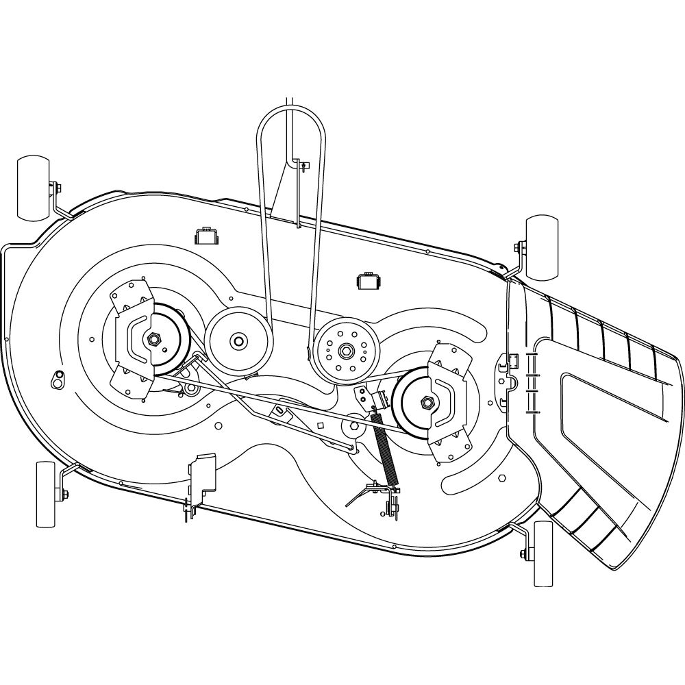 Riding Mower 42 inch Deck Belt 954 05021 Troy Bilt US