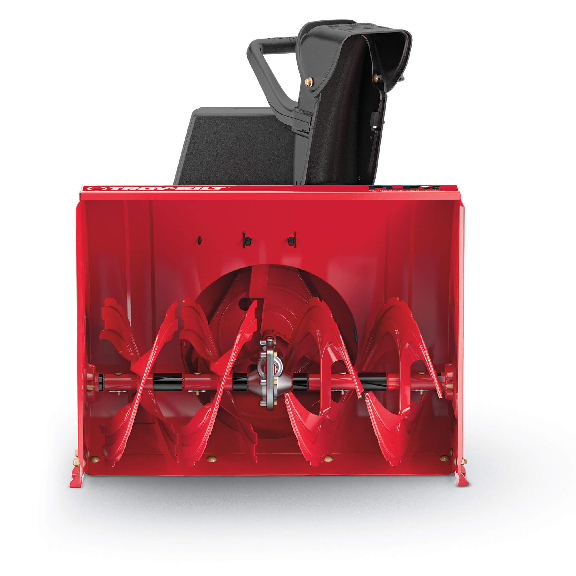 Troy bilt riding clearance mower snow blower attachment
