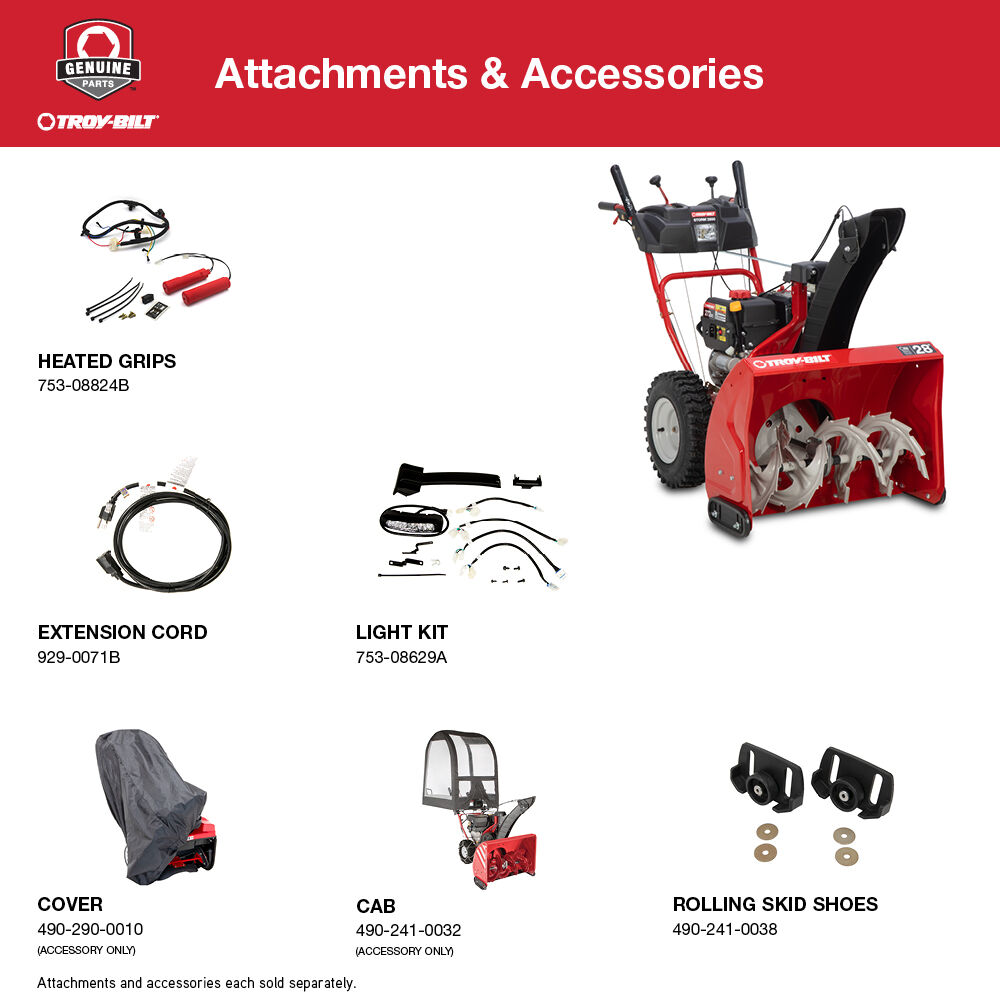Troy bilt sales 28 mower
