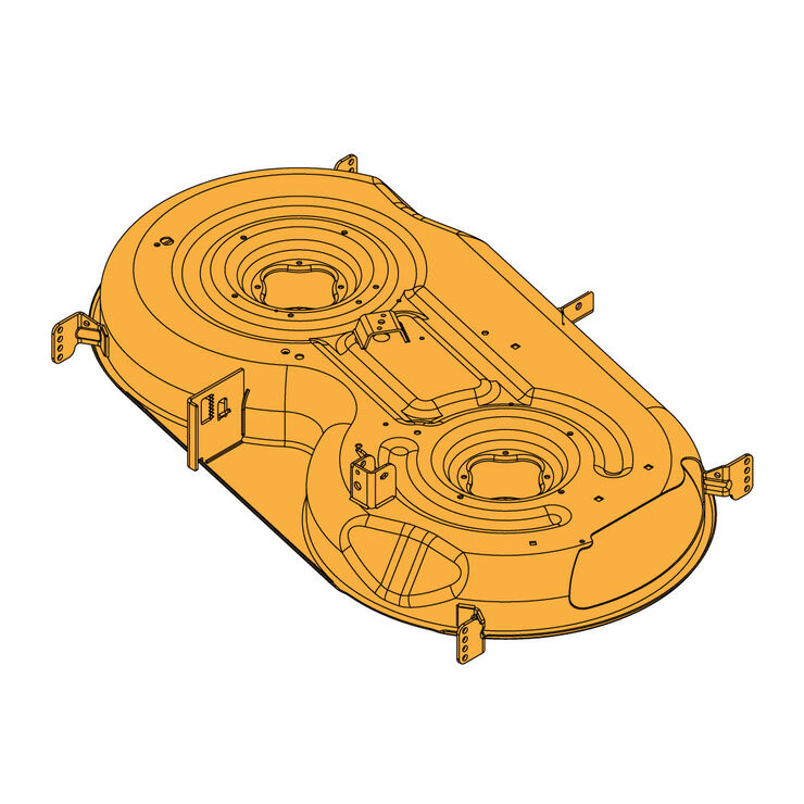 46" Deck Shell