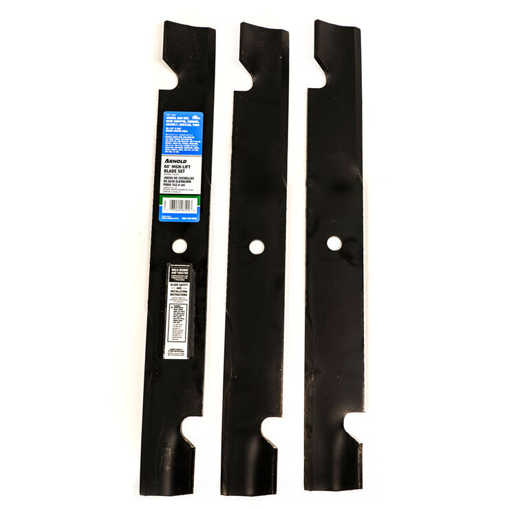 High-Lift Blade Set for 60-inch Cutting Decks