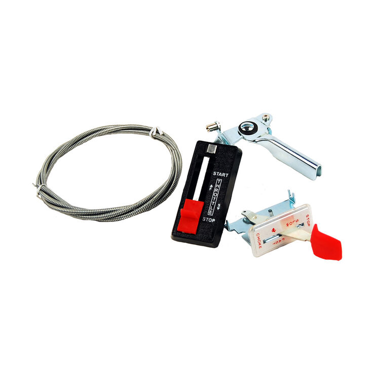 For or Adapts to Most Walk-Behind Mowers. Contains Three Handles.