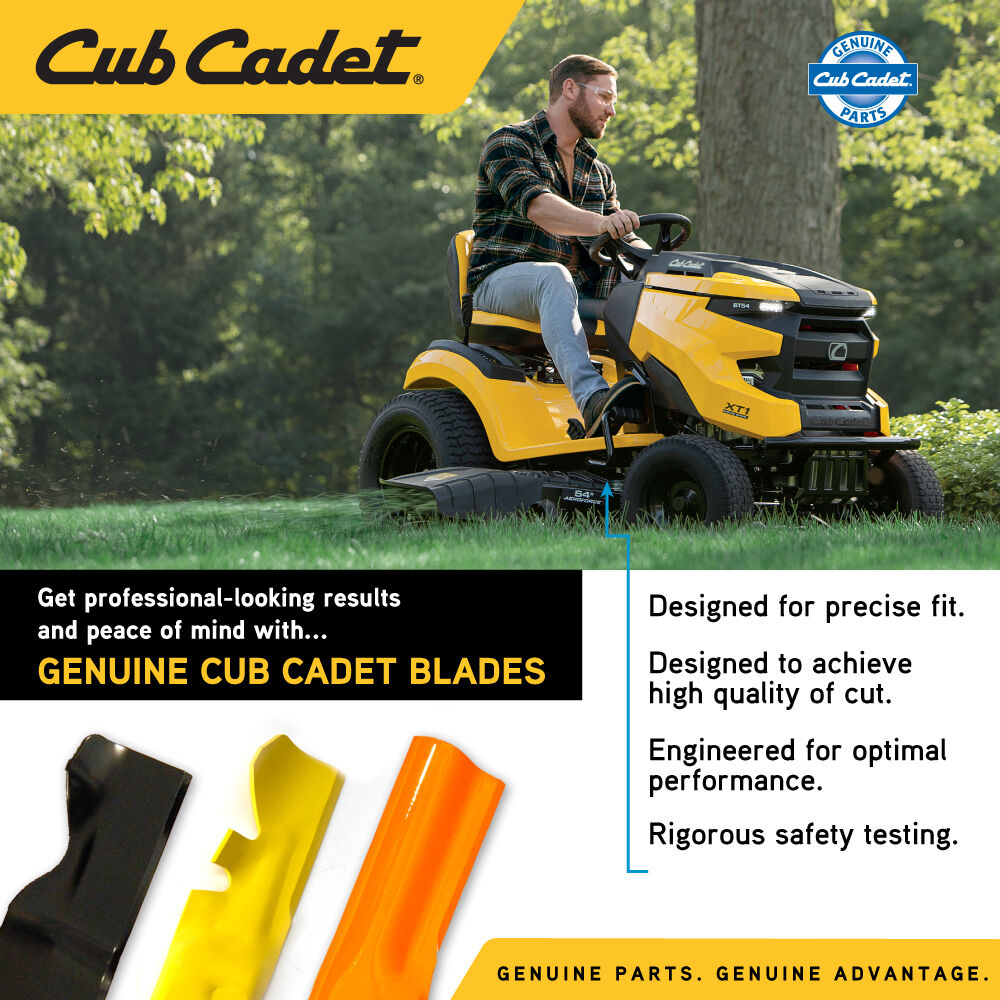 48 inch best sale lawn mower blades