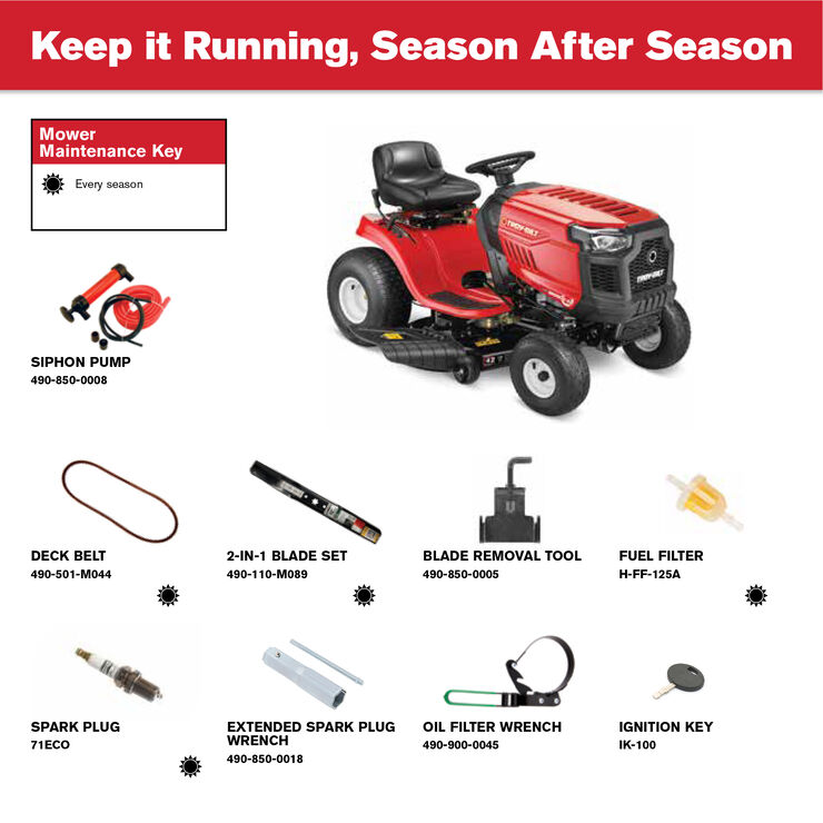 Bronco 42 Riding Lawn Mower 13al78bs023 Troy Bilt Us