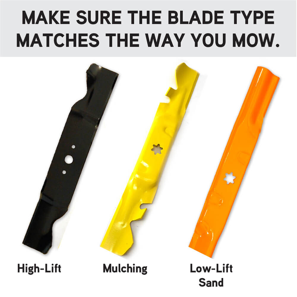 21 inch shop push mower blade