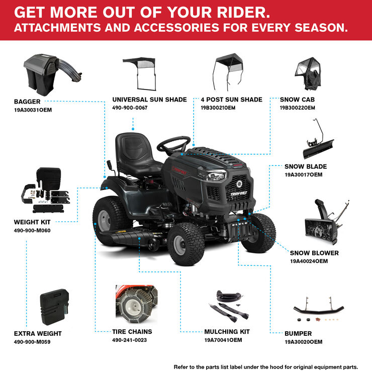 Super Bronco 42 Riding Lawn Mower 13a8a9bs066 Troy Bilt Us