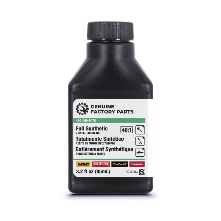 Synthetic 2-Cycle Engine Oil - 3.2 oz