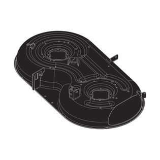 42" Deck Shell (Powder Black)