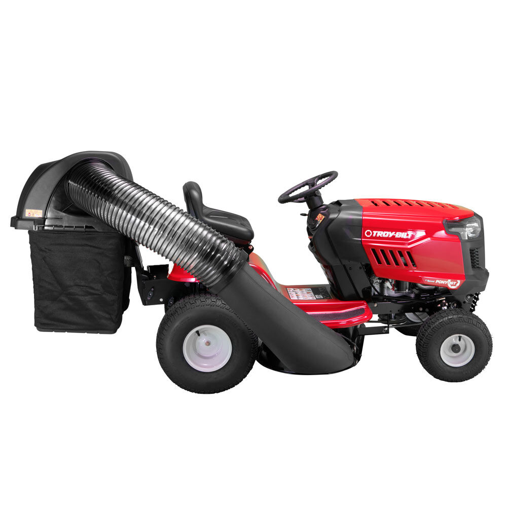Troy bilt riding store mower grass catcher