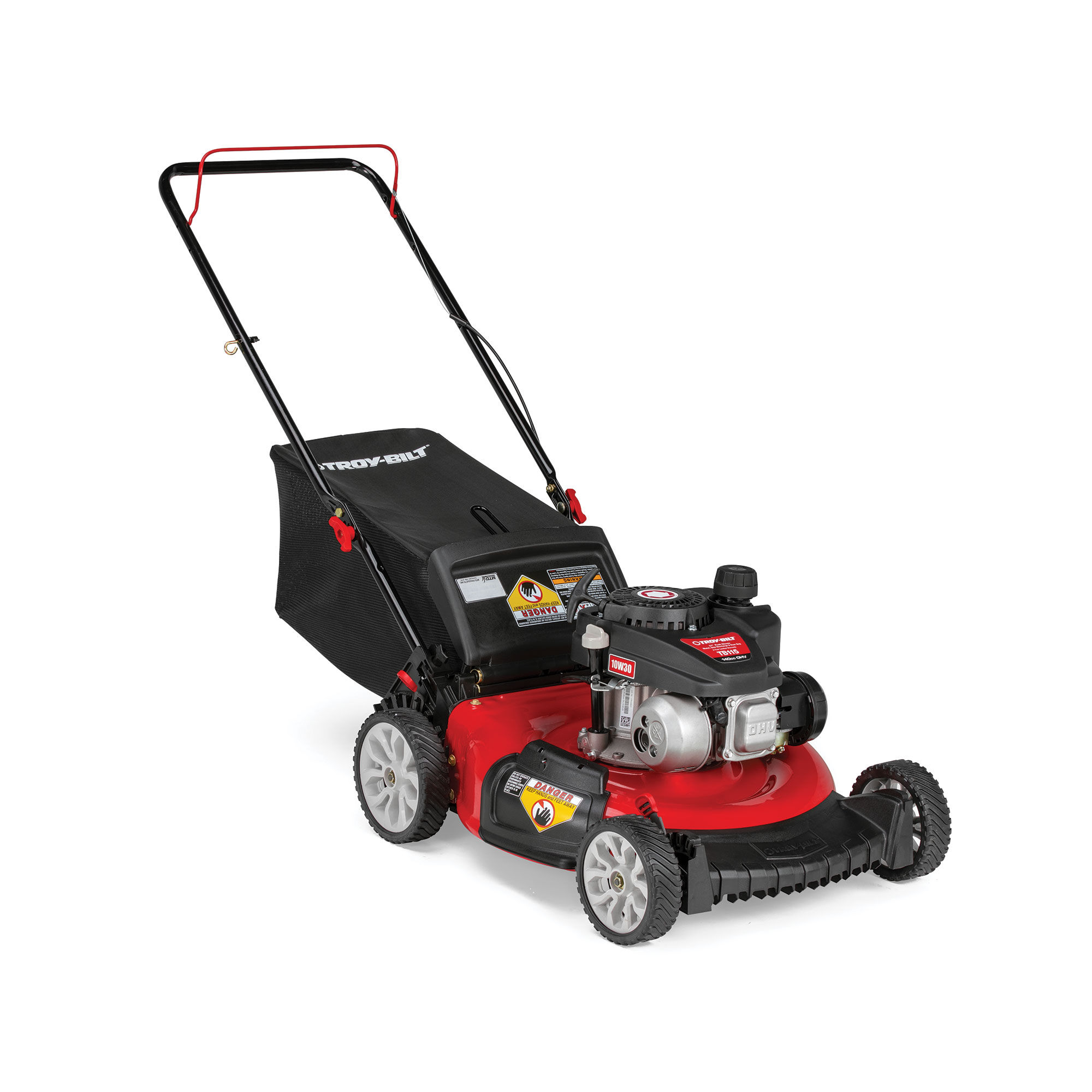 Troy bilt push mower hot sale bag