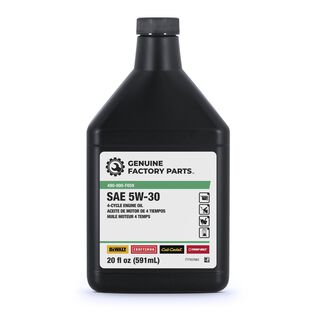 SAE 5W-30 Engine Oil - 20 oz