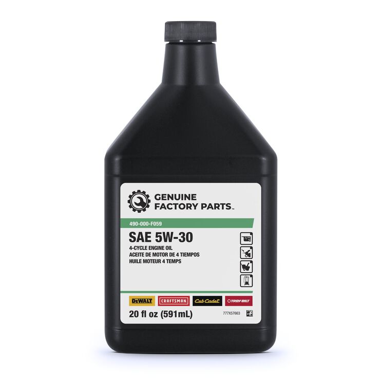 SAE 5W-30 Engine Oil - 20 oz