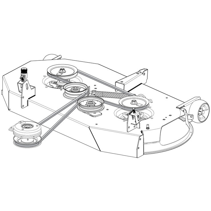 RZT 46inch Deck Belt 754P06135 TroyBilt US