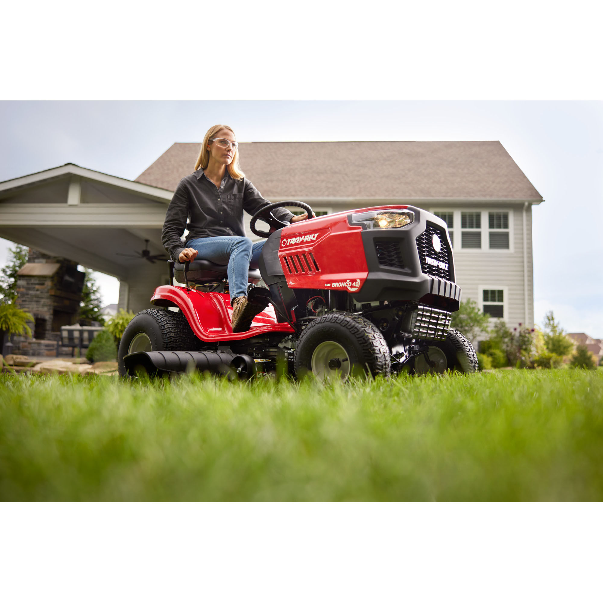 2012 troy bilt best sale riding lawn mower