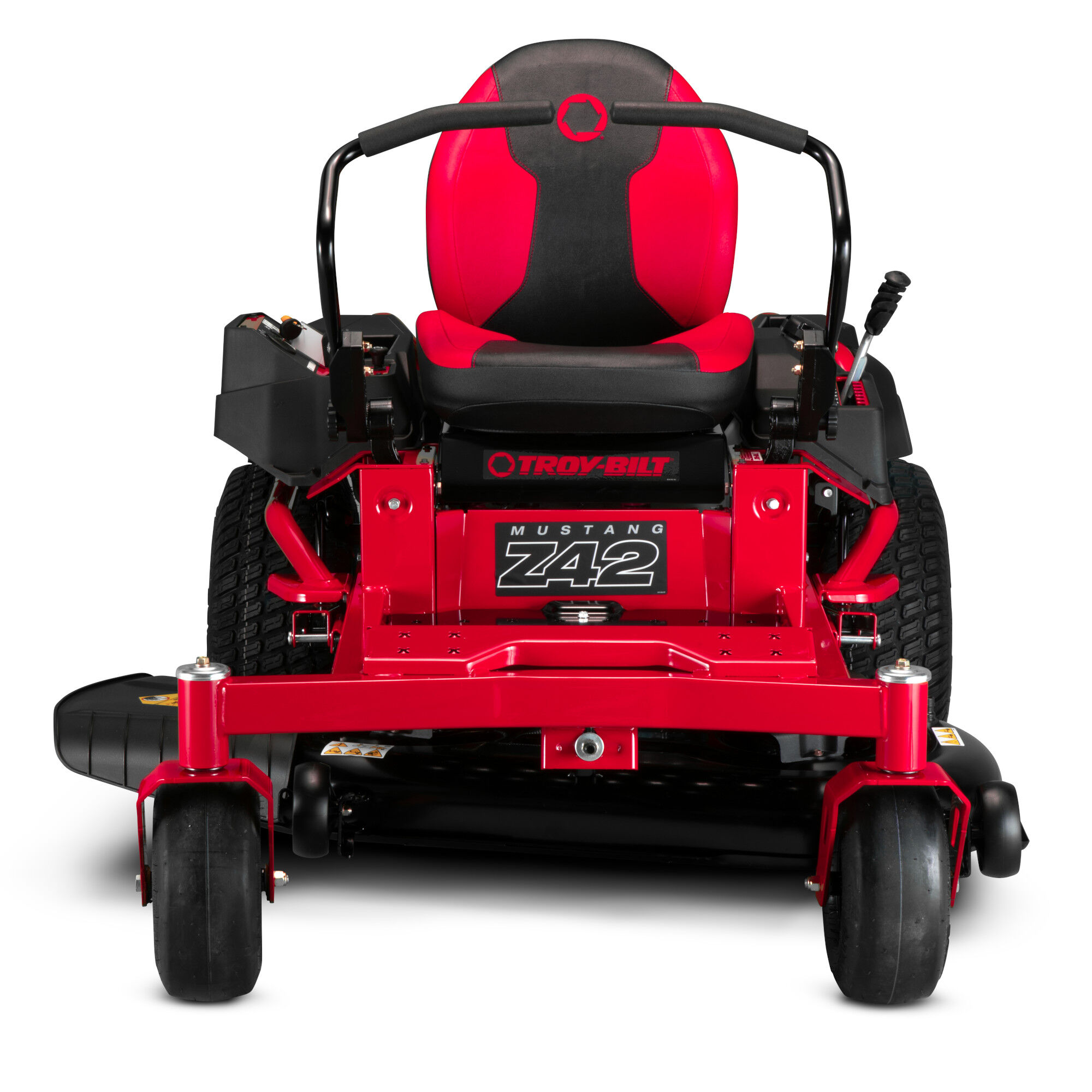 Troy bilt zero shop turn front tire